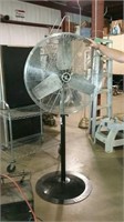 30 inch pedestal shop fan, works good