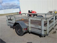 6' x 10' 2 wheel  utility trailer, 2" ball hitch
