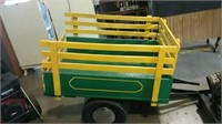 Garden cart 2 and 1/2 by 3 ft garden cart with