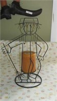 Scarecrow Candle Holder