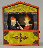 PUNCH AND JUDY MECHANICAL BANK