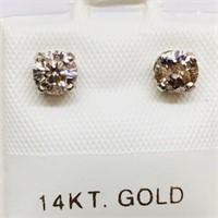 14K WHITE GOLD DIAMOND(G-I, I1-I3, 0.68CT)