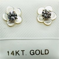 14K YELLOW GOLD DIAMOND(G-H, I1-I2, 0.23CT) W/
