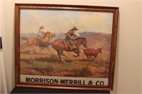Morrison-Merrill & Co framed calendar print