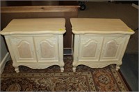 2 pc. painted night stands   Lexington