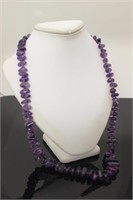 Amethyst necklace