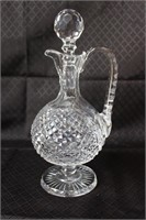 Waterford signed decanter 13.5"