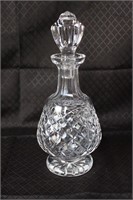 Waterford signed decanter 12"