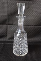 Waterford signed decanter 13"