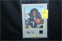Laurence Maroney Player-Worn Jersey Card Topps