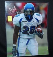 DeAngelo Williams Signed Poster COA by GT Sports