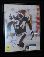 Ty Law Signed Photo COA by PSA/DNA