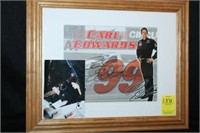 Carl Edwards Signed Photo Picture of Signing