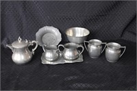 Pewter 5 piece collection