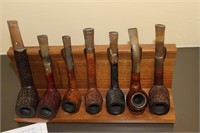 7 Pipes and display holder