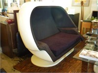 Space Age Lee West Stereo Egg Sofa