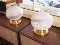 Pair of Murano style wall sconces