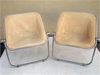 Giancarlo Piretti Italian Plona Chairs - Set of 5