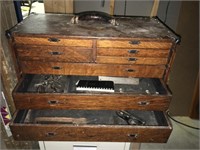 Precision tool chest of drawers