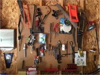 tool organizer and contents