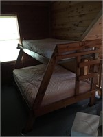 Lodge style bunk beds