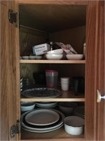 contents of cupboards