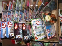 BOX LOT  BEANIE BABIES NEW IN PKG