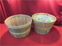 Bushel Baskets 2 piece lot