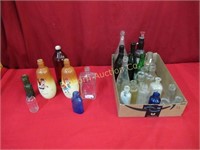 Vintage Bottles & Jars Various Sizes & Styles