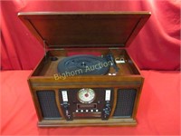Vintage Style Radio, Record Player, CD Recorder,
