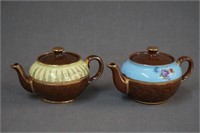 2 Sadler China England 1 Cup Teapots ca.1940's