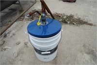 Grease Pail and pump  2
