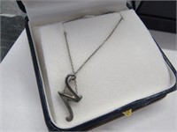 Sterling Pendant and Chain