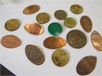 Assorted Tokens most are Copper