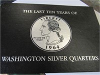 Last 10 Years of Washington Quarters 1955-64