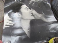 1980 Double Fantasy John Lennon Yoko Ono Poster
