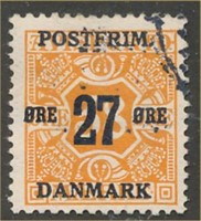 DENMARK #152 USED FINE-VF