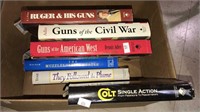 Six books on guns including Civil War, Ruger,