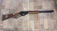 Daisy red Ryder BB gun rifle, pumps up good, 36