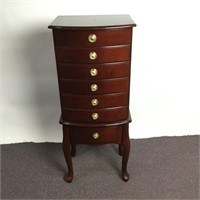 Mahogany Silver Chest