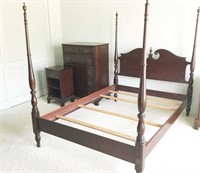 5 pc Hungerford Solid Mahogany Bedroom Set