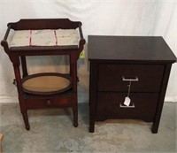 Antique Washstand & Side Table T10C
