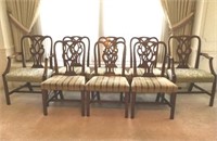 8 Mahogany Dining Room Chairs