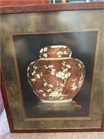 Asian Urn Art Print