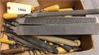 Assorted Files and Handles Lot