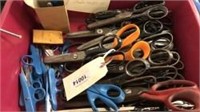 Assorted Scissors and Hand Snips Lot