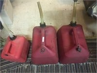plastic gas containers