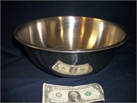 Large Stainless bowl