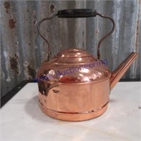 Copper tea kettle