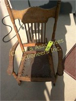 Antique child rocker